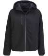 04450 Lds Falcon Pad. SOL'S Ladies Falcon Padded Soft Shell Jacket Black colour image